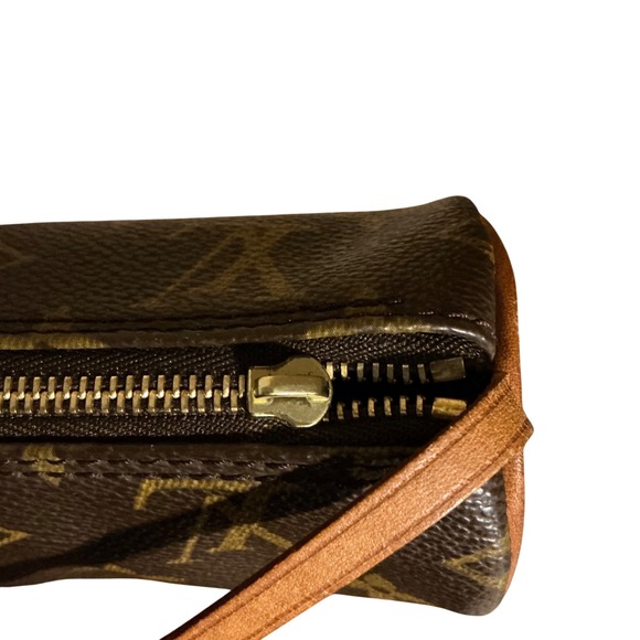 Louis Vuitton Monogram Mini Papillon Pouch Vachetta Strap Vintage - Picture 5 of 10